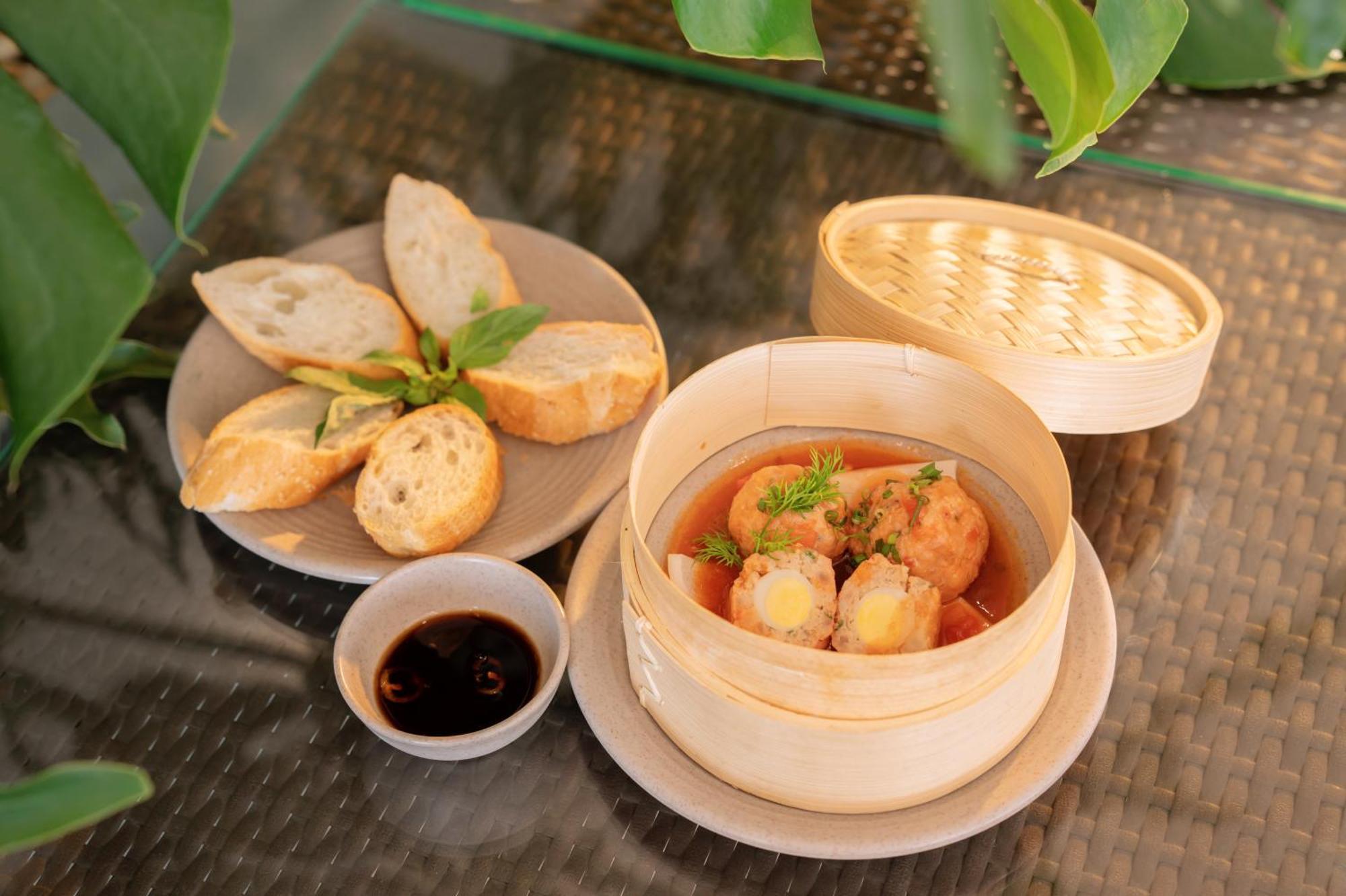 Song Tien Hotel Mỹ Tho Exterior foto